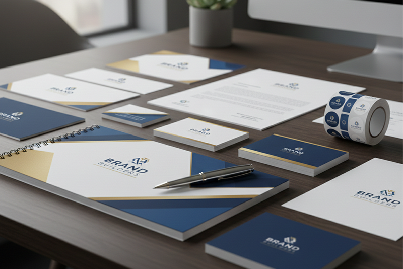 Creative Stationery Marketing Materials